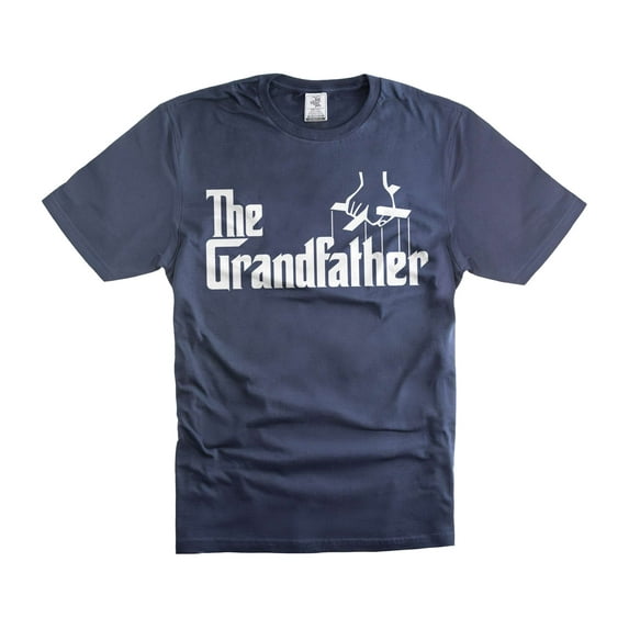 The Grandfather Shirt Father's Day Gift For Grandfather Cool Grandpa Shirt Papa Shirt (X-Large Navy Blue)