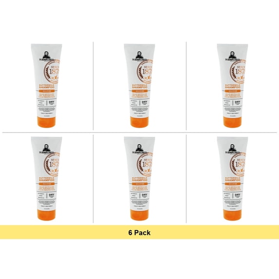 The Grandpa Soap Co. Buttermilk Shampoo, Nourish, All Hair Types, 8 fl oz - 6 Pack