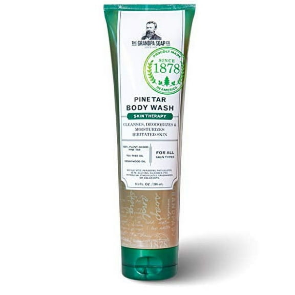 The Grandpa Soap Company Pine Tar Body Wash Tube, 9.5 oz