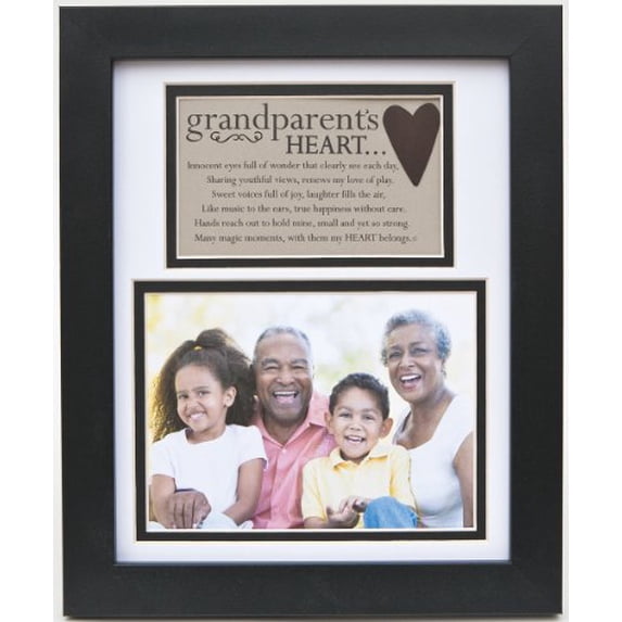 The Grandparent Gift Frame Wall Decor, Grandparents Heart