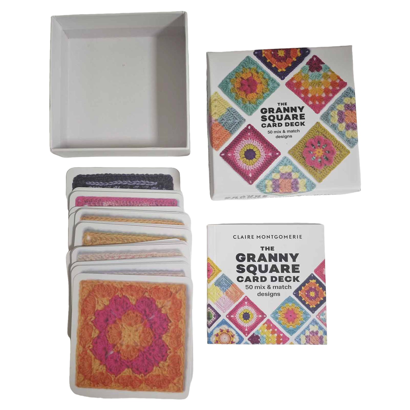 The Granny Square Card Deck Crochet Granny Squares BookCrochet Kit