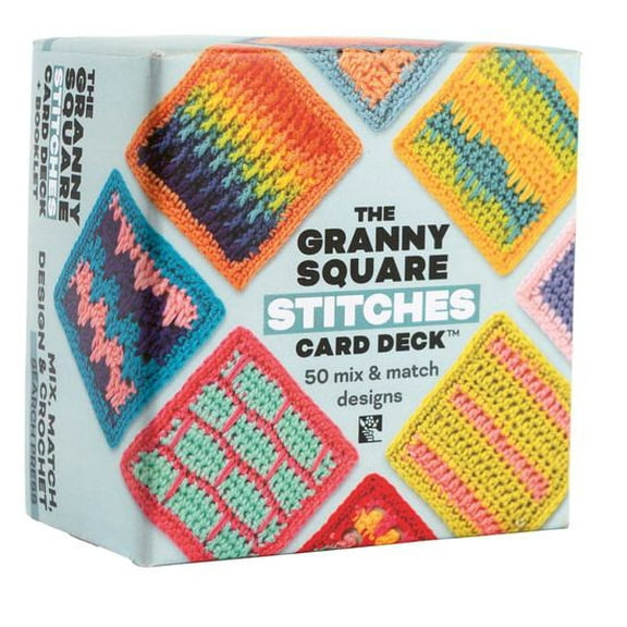 The Granny Square Stitches Card Deck: 50 Mix and Match Designs
