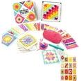 The Granny Squares Card Deck 50 Mix & Match Designs, Crochet Granny