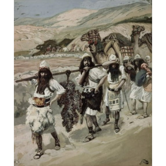 The Grapes of Canaan, James Tissot (1836-1902/ French), Jewish Museum, New York, USA Poster Print (18 x 24)