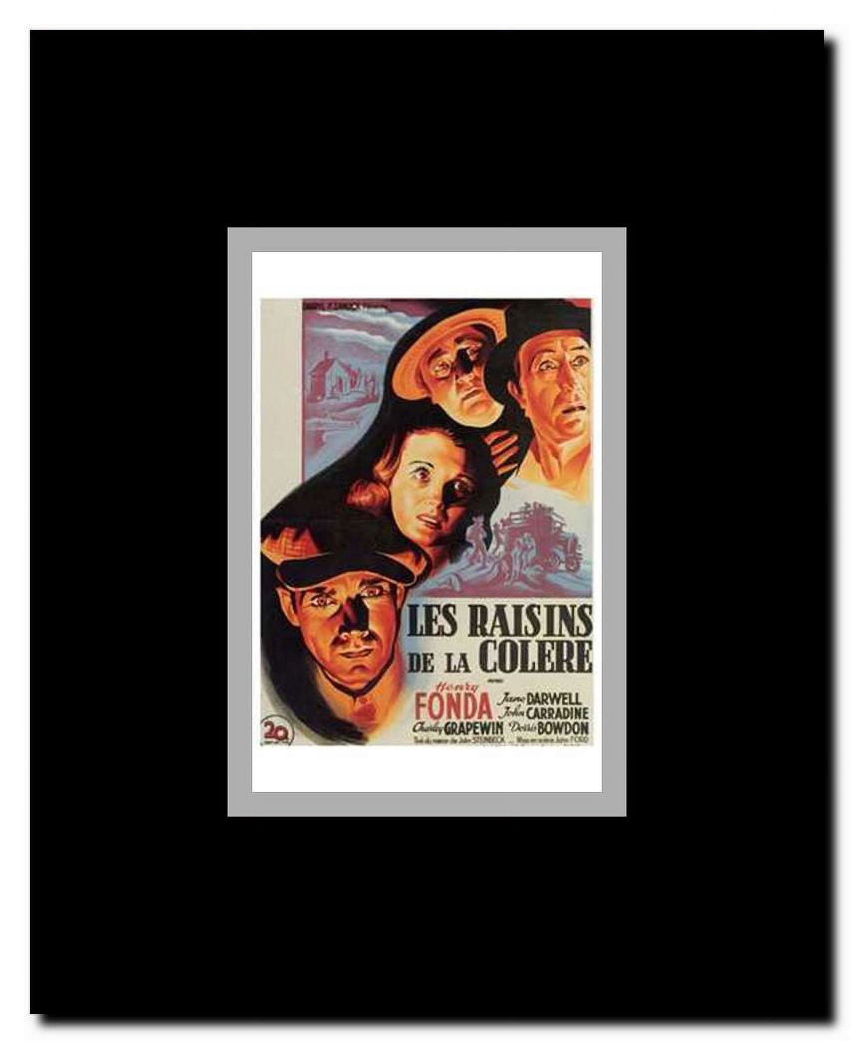 The Grapes of Wrath Framed Movie Poster