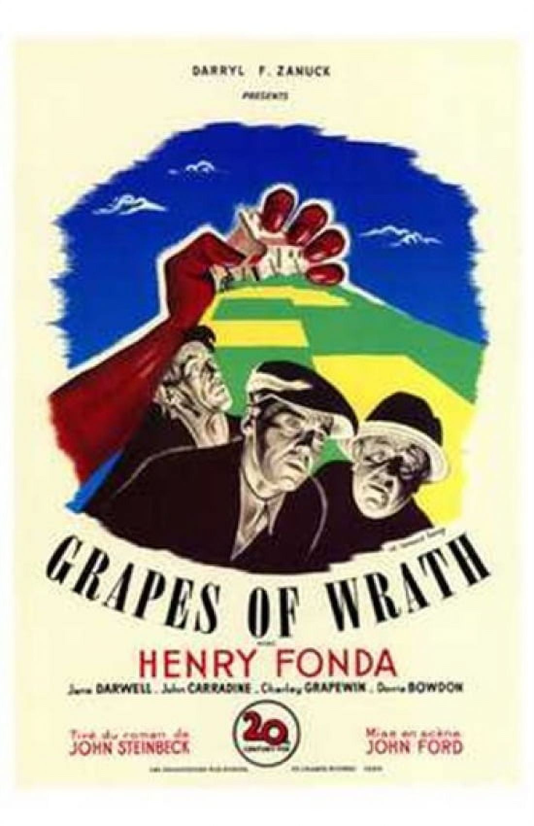 The Grapes of Wrath Movie Poster (11 x 17)