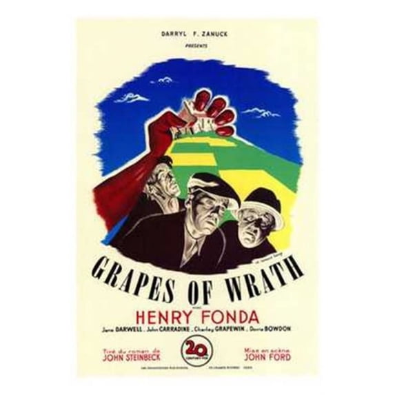 The Grapes of Wrath Movie Poster (11 x 17)
