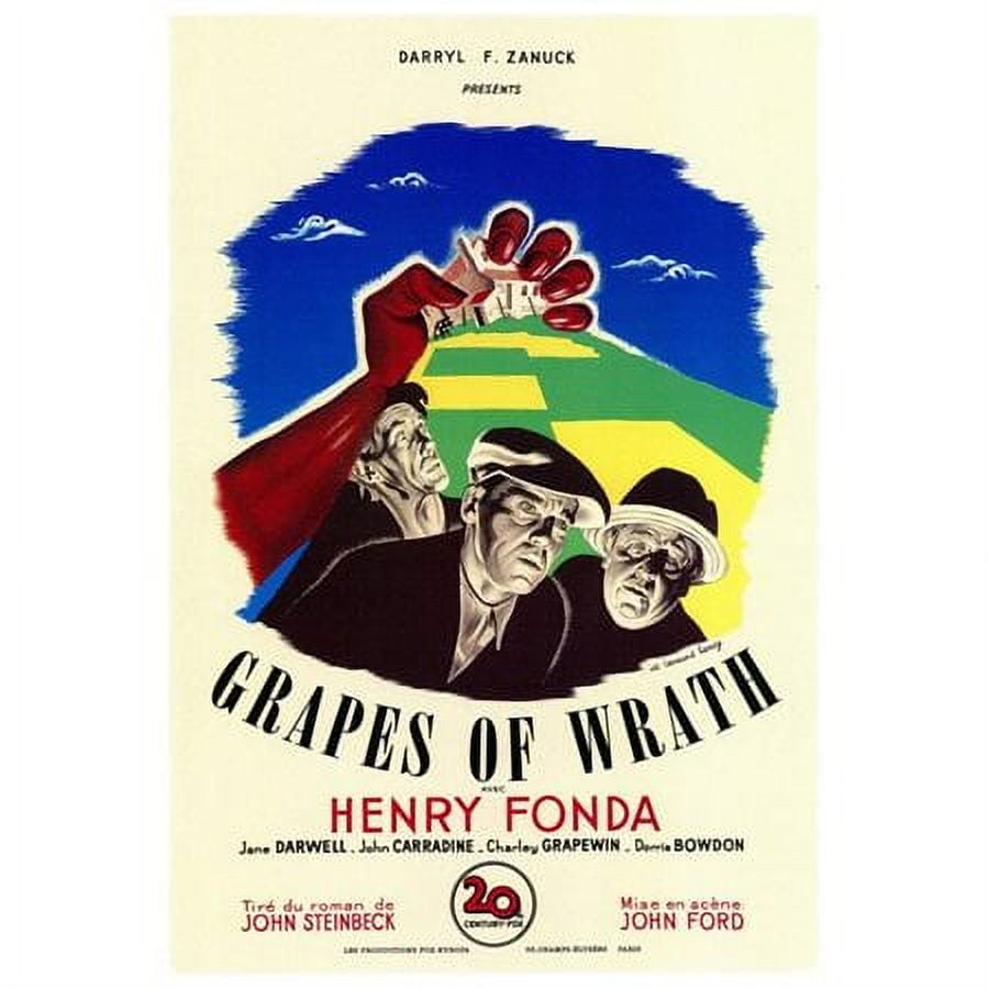 The Grapes of Wrath movie POSTER (Style B) (11" x 17") (1940