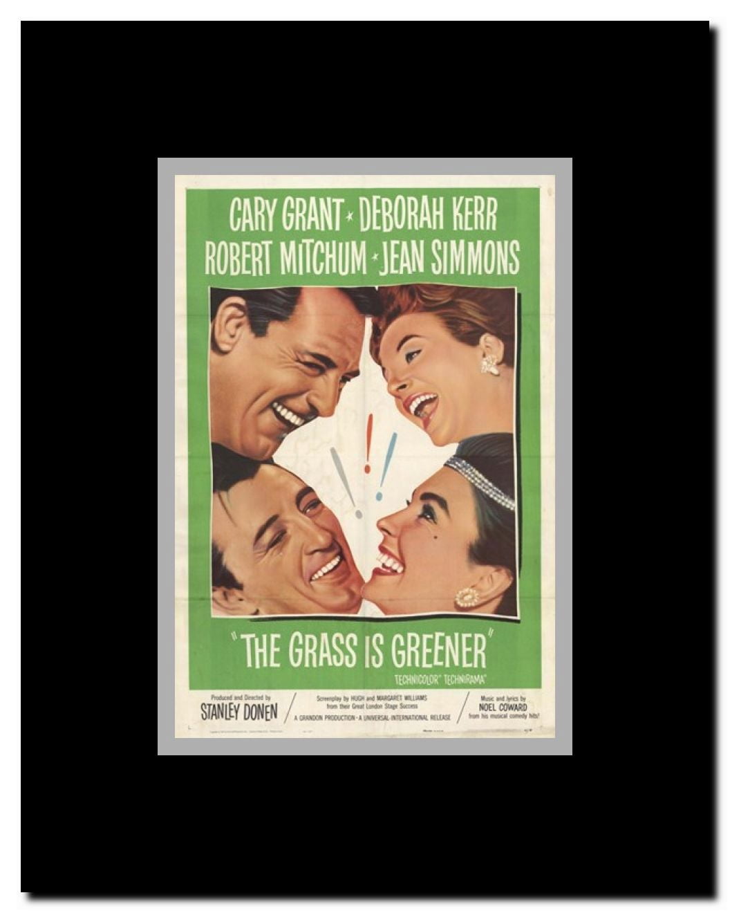 The Grass Is Greener Framed Movie Poster