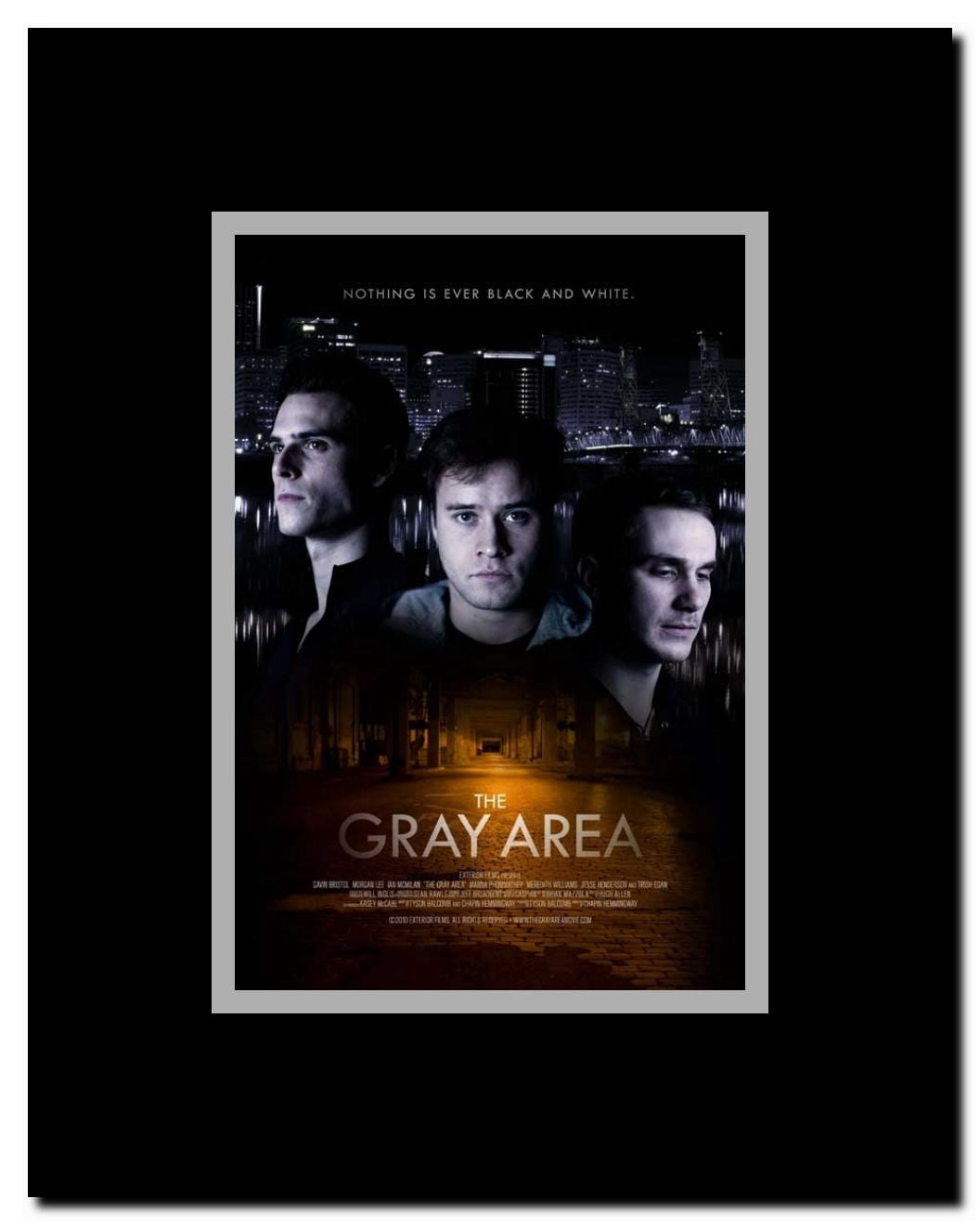 The Gray Area Framed Movie Poster