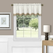 The Gray Barn Amber Sweet Window Curtain Valance - 58x14 Taupe