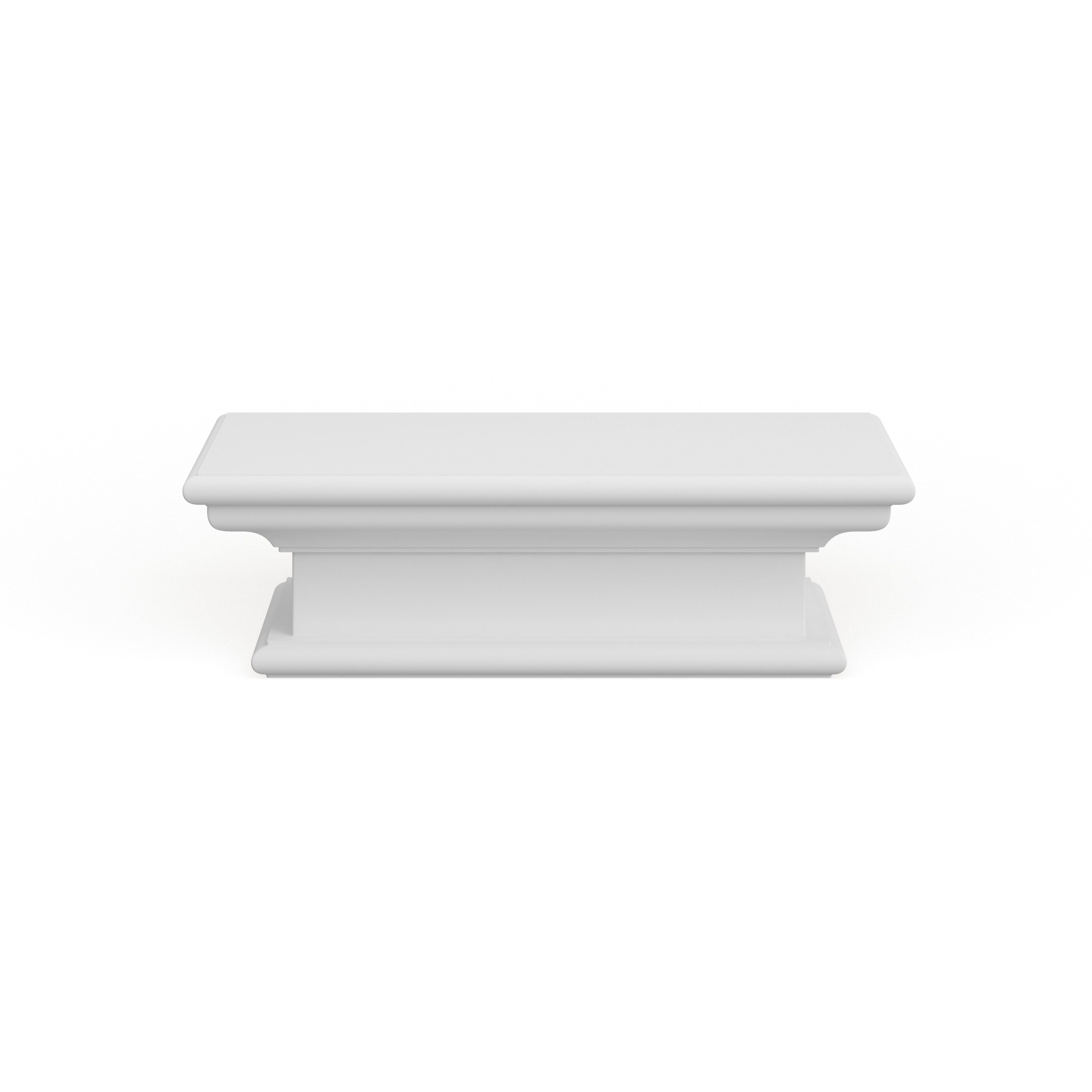 The Gray Barn NovaSolo Halifax Coastal White Floating Wall Shelf