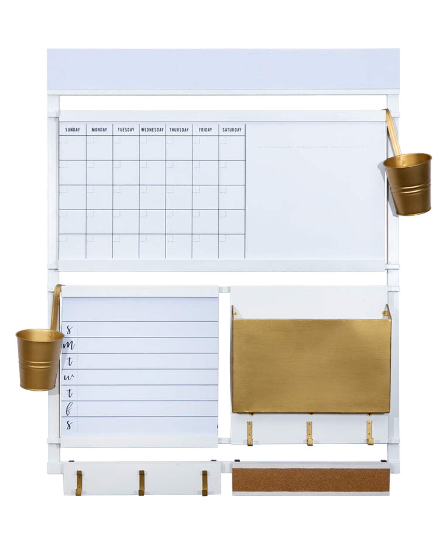 The Grayson Wall Organizer by 1THRIVE | Home Organization | Home Schooling | Command Center