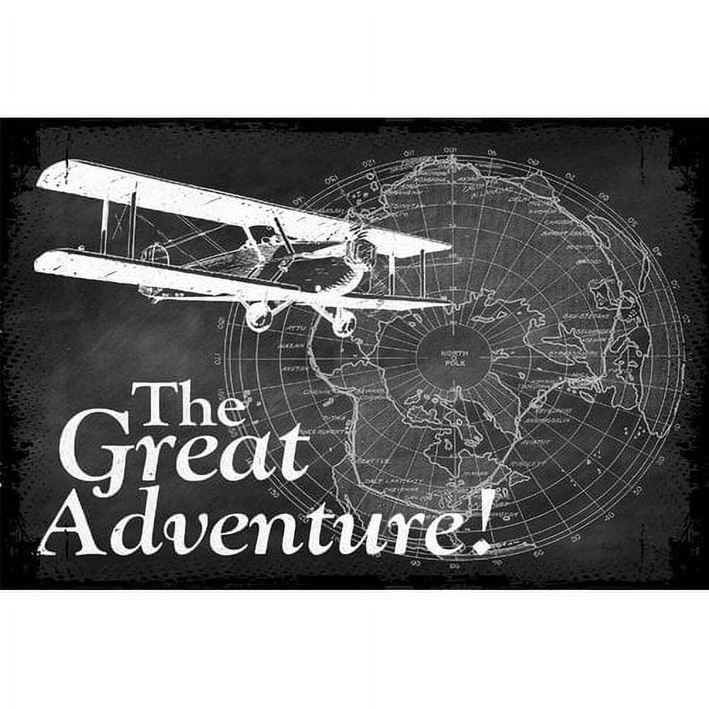 Marmont Hill The Great Adventure! Vintage Advertisement on Wrapped Canvas