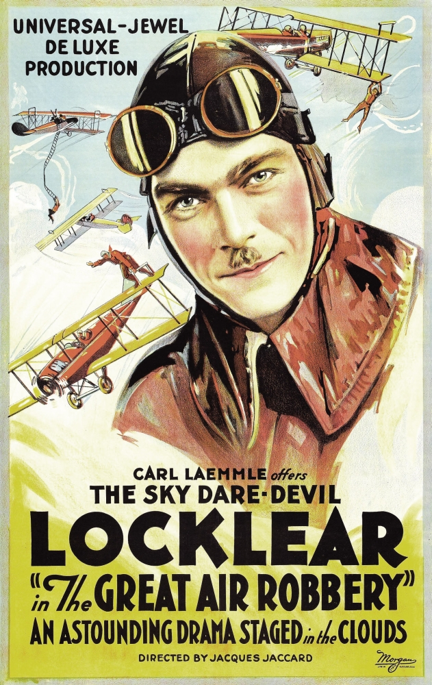 The Great Air Robbery Canvas Art - (11 x 17)