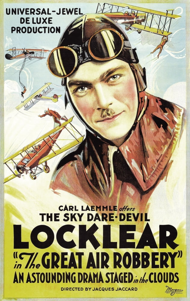 The Great Air Robbery Canvas Art - (24 x 36)