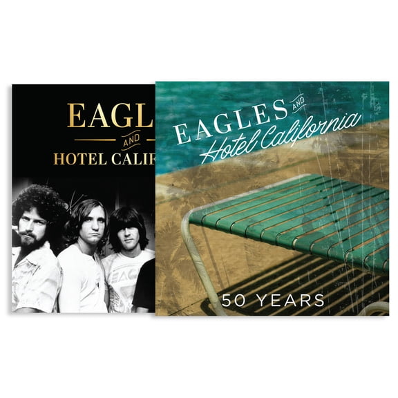 The Great Albums Eagles and Hotel California: 50 Years, (Hardcover)