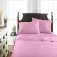 thumbnail image 1 of The Great American Sore Twin Size Bed Sheet Set Solid Lavender Hotel Luxury Bed Sheets - Extra Soft - Deep Pockets - Easy Fit - Breathable & Cooling Sheets, 1 of 1