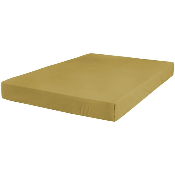 The Great American Store- 1800 Series 100% Authentic Microfiber Pack of 1 Fitted Sheet / Bottom Sheet 15 Inch Deep Pocket (Solid Taupe, Twin XL) - ALL ROUND ELASTIC FOR PERFECT FIT