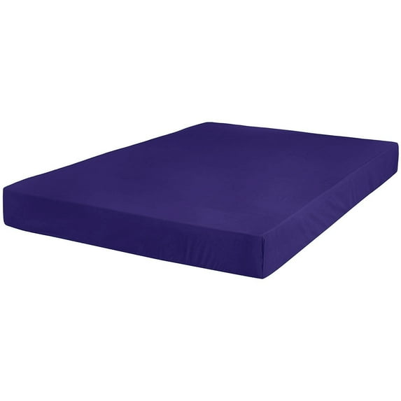 The Great American Store- 1800 Series 100% Authentic Microfiber Pack of 6 Fitted Sheet / Bottom Sheet 12 Inch Deep Pocket (Solid Royal Blue, Olympic Queen) - ALL ROUND ELASTIC FOR PERFECT FIT