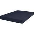thumbnail image 1 of The Great American Store- 1800 Series 100% Authentic Microfiber Pack of 6 Fitted Sheet / Bottom Sheet 28 Inch Deep Pocket (Solid Navy Blue, Olympic Queen) - ALL ROUND ELASTIC FOR PERFECT FIT, 1 of 6