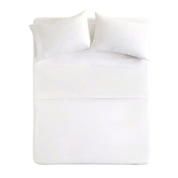 The Great American Store- 23 Inch Deep Pocket RV Camper Sheet Set 32 X 79 Stripe White - 1800 Series Brushed Microfiber - For RV- Trucks, Campers, Airstream, Bus, Boat and Motorhomes