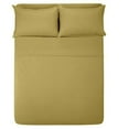 thumbnail image 1 of The Great American Store- 4PC (Full XL, Stripe Taupe) 10 Inch Deep Sheet Set, 600 TC Luxurious Cotton - Easy Care, Fade, Shrink and Wrinkle Resistant Bedding Sheet Set, 1 of 3