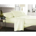 thumbnail image 1 of The Great American Store- 4PC (Queen, Solid Ivory) 11 Inch Deep Sheet Set, 1800 Series Double Brushed Microfiber - Easy Care, Fade, Shrink and Wrinkle Resistant Bedding Sheet Set, 1 of 5