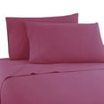 thumbnail image 1 of The Great American Store- 4PC Sheet Set (Expanded Queen, Solid Lavender) 17 Inch Deep, 1800 Series Double Brushed Microfiber - Easy Care, Fade, Shrink and Wrinkle Resistant, 1 of 5