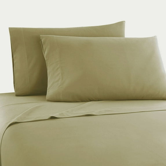 The Great American Store- 4PC Sheet Set (King, Solid Baige) 22 Inch Deep, 1800 Series Double Brushed Microfiber - Easy Care, Fade, Shrink and Wrinkle Resistant
