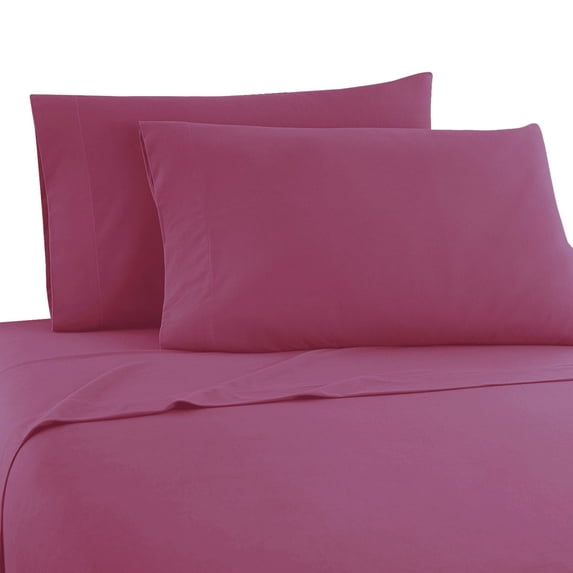 The Great American Store- 4PC Sheet Set (Twin, Solid Lavender) 14 Inch Deep, 1800 Series Double Brushed Microfiber - Easy Care, Fade, Shrink and Wrinkle Resistant