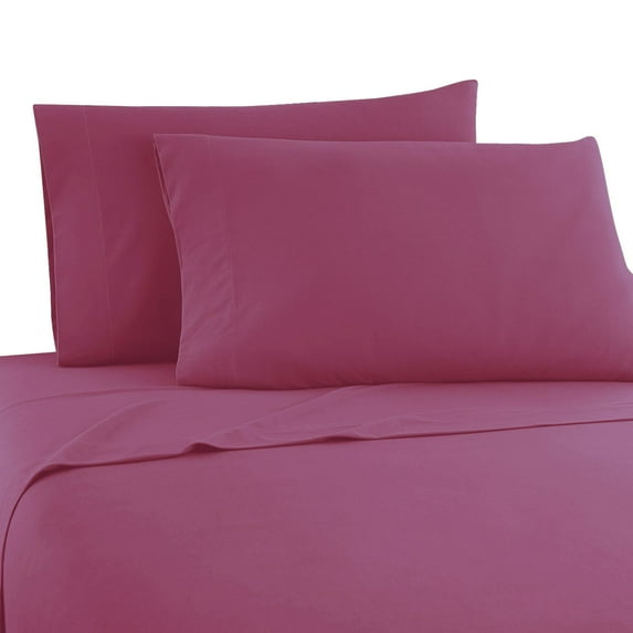 The Great American Store- 4PC Sheet Set (Twin, Solid Lavender) 25 Inch Deep, 1800 Series Double Brushed Microfiber - Easy Care, Fade, Shrink and Wrinkle Resistant