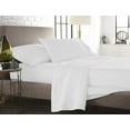 thumbnail image 1 of The Great American Store- 4PC Sheet Set (Twin, Solid White) 21 Inch Deep, 1800 Series Double Brushed Microfiber - Easy Care, Fade, Shrink and Wrinkle Resistant, 1 of 5