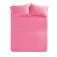 thumbnail image 1 of The Great American Store- 4PC Sheet Set (Twin XL, Solid Hot Pink) 22 Inch Deep, 1800 Series Double Brushed Microfiber - Easy Care, Fade, Shrink and Wrinkle Resistant, 1 of 4