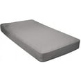 thumbnail image 1 of The Great American Store- 600 TC CottonPack of 2 Fitted Sheet / Bottom Sheet 15 Inch Deep Pocket (Solid Dark Grey, Twin XL) - ALL ROUND ELASTIC FOR PERFECT FIT, 1 of 4