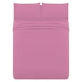 thumbnail image 1 of The Great American Store 600 Thread Count-100% Cotton Waterbed Sheet Set 4PC - 21" Deep Pocket Attached (Solid, Pink , Queen), 1 of 3