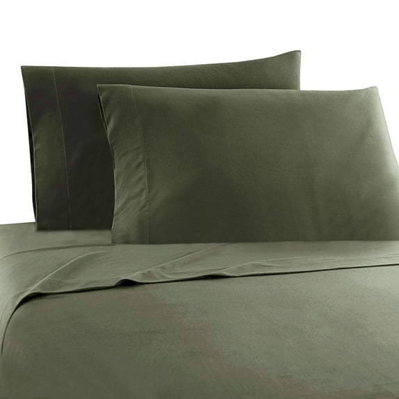 The Great American Store- Cal King Size Attached Waterbed Sheets With 15 Inch Extra Deep Solid Grey - 1800 Series Microfiber - Soft & Comfortable, Bed Sheets For Waterbed
