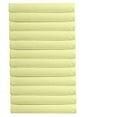 thumbnail image 1 of The Great American Store- Pack of 12 - Flat Sheet (King Size, Solid Ivory) 600-Thread-Count 100% Superior Cotton - Best for Hotel, SPA, Hospitals - Super Soft & Flat Resistant Top Sheet, 1 of 4