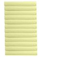 thumbnail image 1 of The Great American Store- Pack of 12 - Flat Sheet (Queen Size, Solid Ivory) 750-Thread-Count 100% Natural Cotton - (Available in Bulk/Dozen) Best for Hotel, SPA, Hospitals - Fade Resistant, 1 of 3