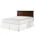 thumbnail image 1 of The Great American Store- Pleated Bed-Skirt California King Size – White Luxury Double Brushed 100% Microfiber, 15” inch Tailored Drop, 1 of 4