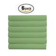 thumbnail image 1 of The Great American Store Ultra-Soft 1800 Series Microfiber Solid Flat Sheet (Pack of 6, Cal King, Sage)- Top Sheets - Hypoallergenic - Wrinkle, Fade, Stain Resistant, 1 of 5
