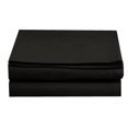 thumbnail image 1 of The Great American Store&nbsp;Microfiber&nbsp;3PC Solid Flat Sheet (Full, Black) -&nbsp;Multiple Colors - Super Soft - Wrinkle Fade Resistant and Hypoallergenic, 1 of 3