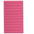 thumbnail image 1 of The Great American Store's 600 Thread Count 100% Cotton Solid Fitted Sheet Side Pocket/Pouch Organizer (Pack of 12, King, Pink)- Smooth & Durable Quality - Luxury Bedding, 1 of 5