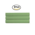 thumbnail image 1 of The Great American Store's Ultra-Soft 1800 Series Microfiber Solid Fitted Sheet Side Pocket/Pouch Organizer (Pack of 3, King, Sage)- Fade and Wrinkle Resistant - Hypoallergenic, 1 of 5