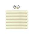 thumbnail image 1 of The Great American Store's Ultra-Soft 1800 Series Microfiber Solid Fitted Sheet Side Pocket/Pouch Organizer (Pack of 6, King, Ivory)- Fade and Wrinkle Resistant - Hypoallergenic, 1 of 5