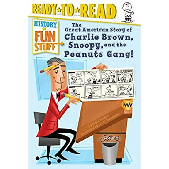 Pre-Owned The Great American Story of Charlie Brown, Snoopy, and the Peanuts Gang!: Ready-To-Read Level 3 (Hardcover) 1481495542 9781481495547