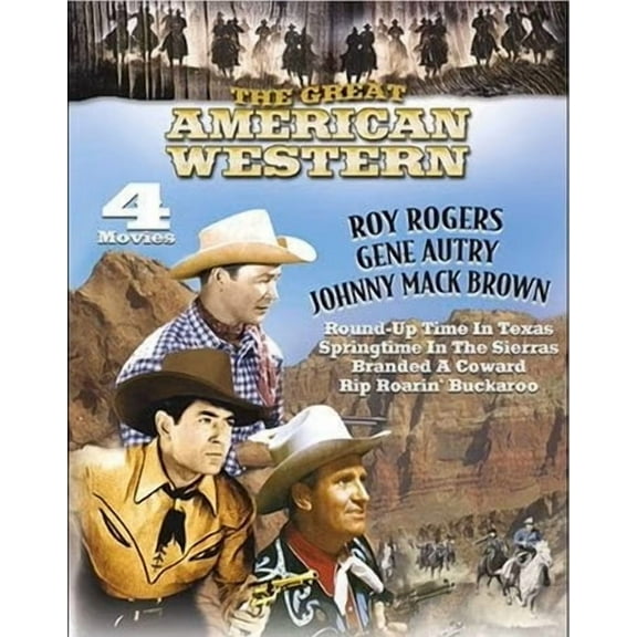 The Great American Western 4 Movies - DVD