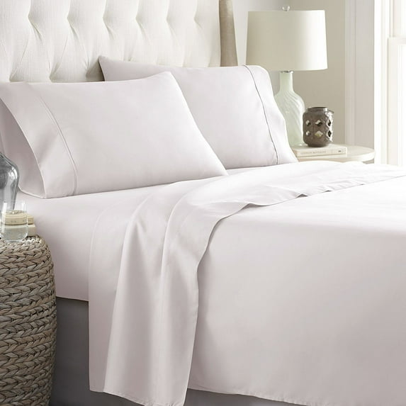 The Great American store Exquisite & Rare Collection- 600TC 100% Cotton, ( Twin XL, Solid White, Pack of 3 ) Ultimately Soft & Smooth Flat Sheet/ Top Sheet, Fade, Stain & Wrinkle Resistant