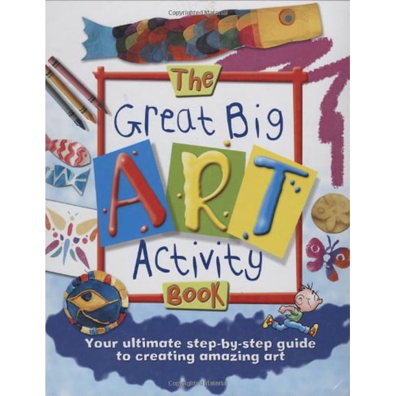 Pre-Owned The Great Big Art Activity Book Paperback
