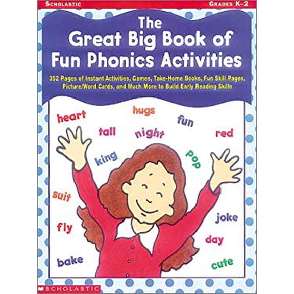 Pre-Owned The Great Big Book of Fun Phonics Activities (Paperback) 0439082471 9780439082471